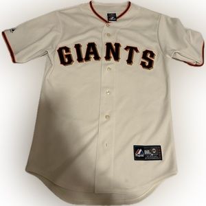 Authentic majestic giants jersey size medium